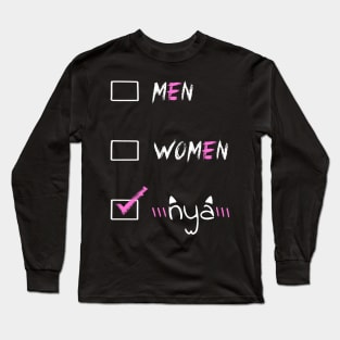 Nya! Arigato Long Sleeve T-Shirt